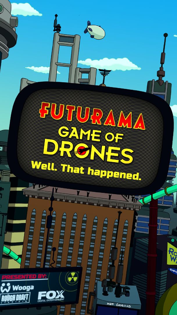Futurama: Game of Drones screenshot game
