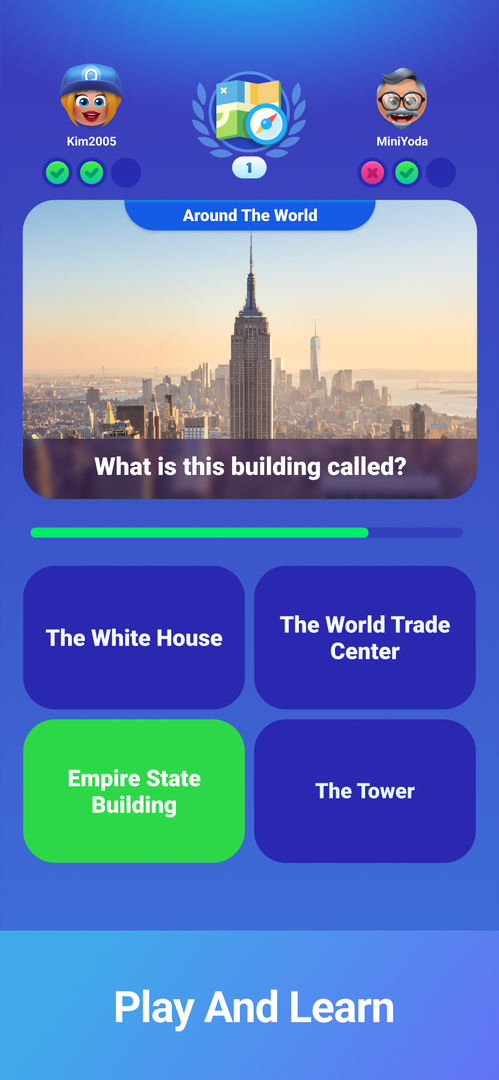 Screenshot of QuizDuel! Quiz & Trivia Game