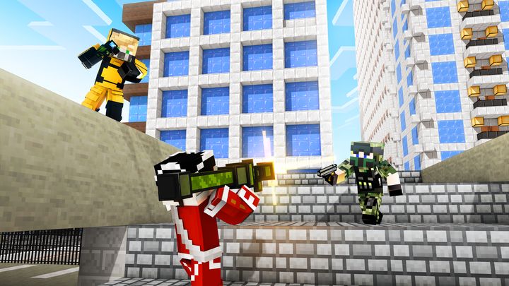 Screenshot 1 of Block Guns: Atirador Online 3D 1.2.0