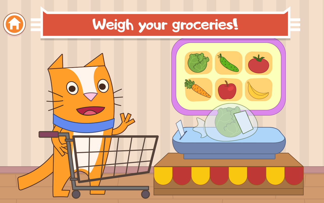 Captura de Tela do Jogo Cats Pets: Store Shopping Games For Boys And Girls