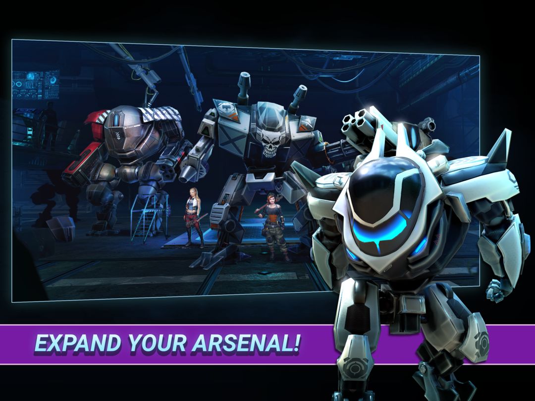 Fusion Guards: AI Mech War ภาพหน้าจอเกม