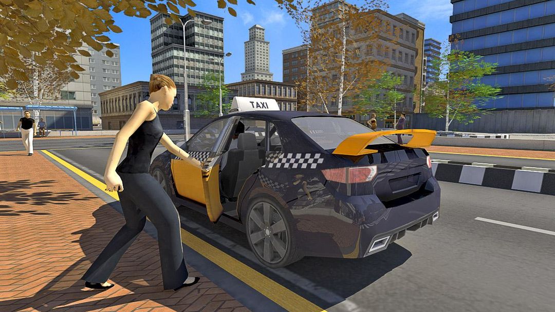 Taxi Sim 2019 게임 스크린 샷