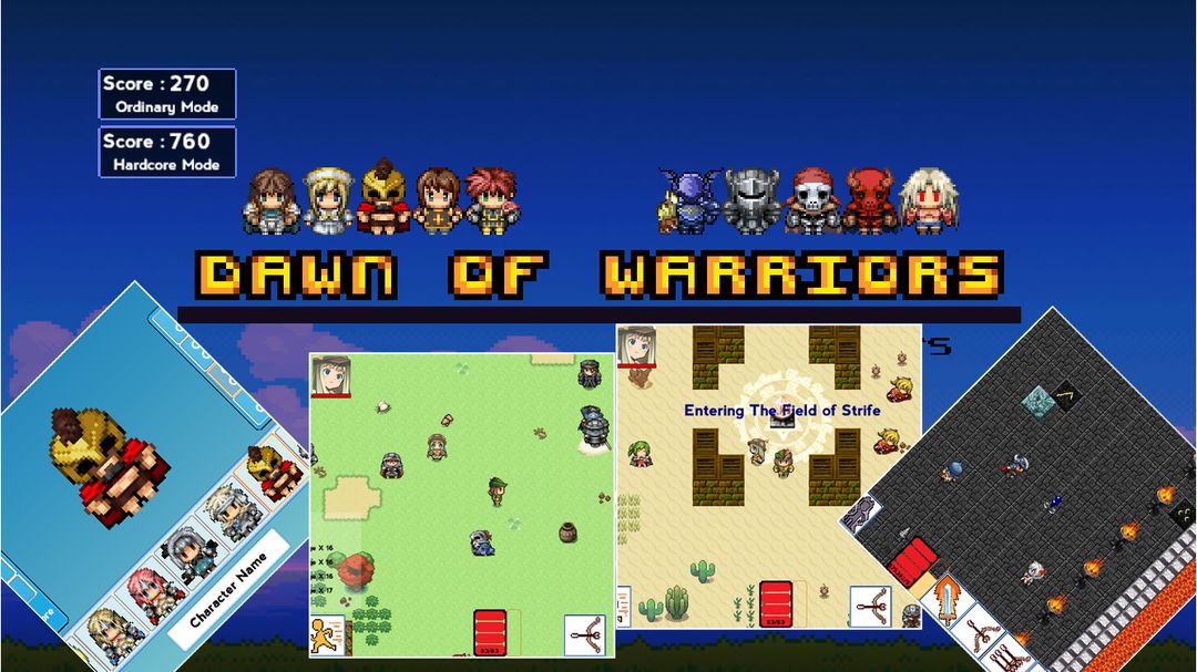 Screenshot of Dawn of Warriors
