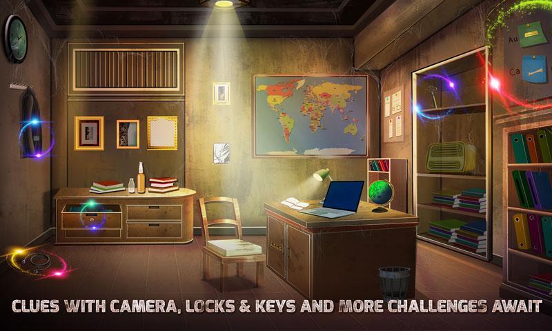 방 탈출 숨겨진 비밀-전염병 전사 게임 스크린 샷