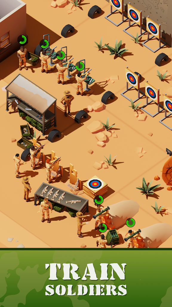 Idle Forces - Army Tycoon Game Screenshot