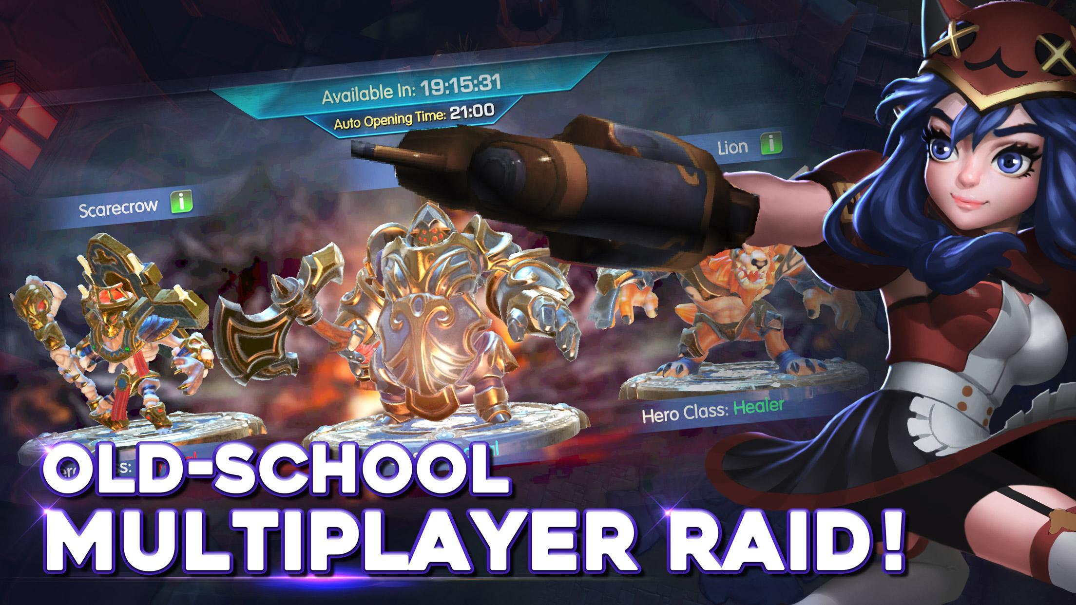 Sins Raid-Fantasy Strategy RPG Game Screenshot