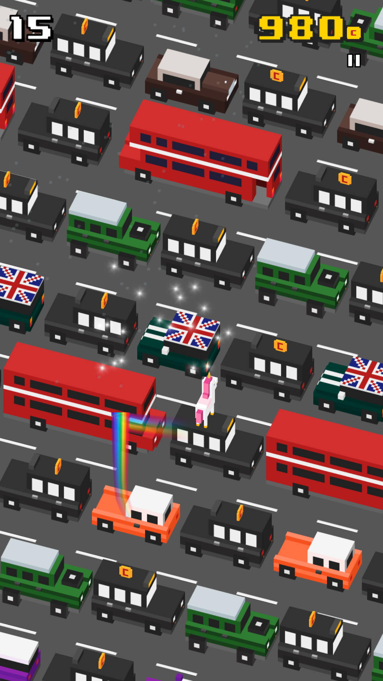 Скриншот игры Taxi Surfer - Endless Arcade Jumper