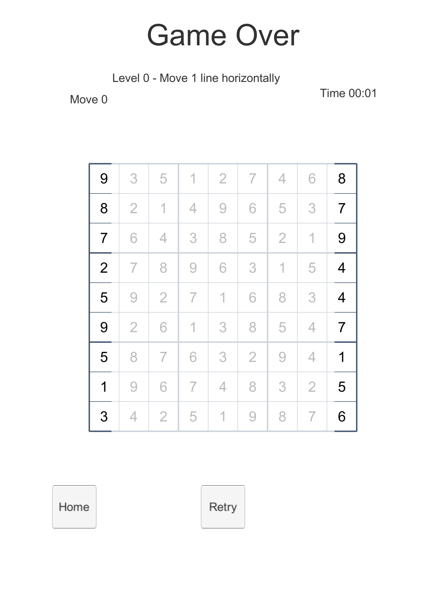 Captura de Tela do Jogo Mudoku - Next Sudoku
