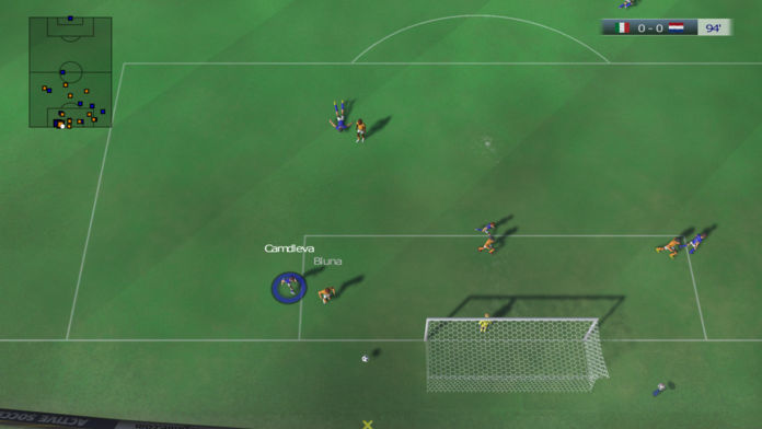 Screenshot of Active Soccer 2 DX