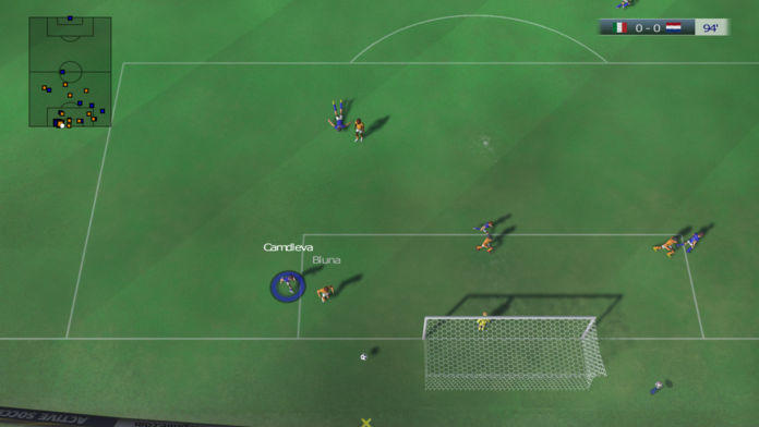 Active Soccer 2 DX Game Screenshot
