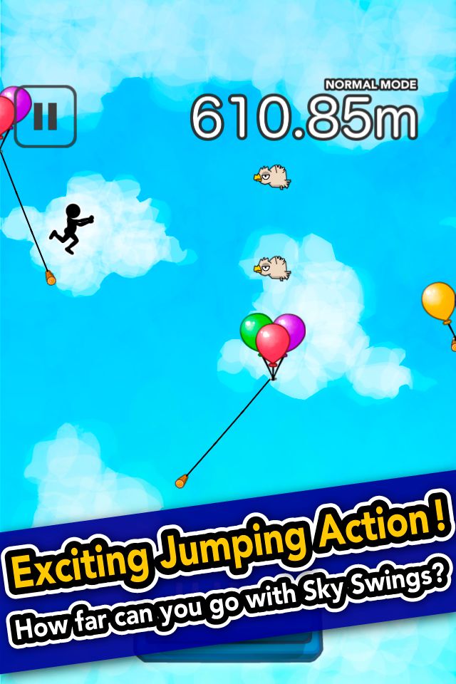 Screenshot of SkySwings