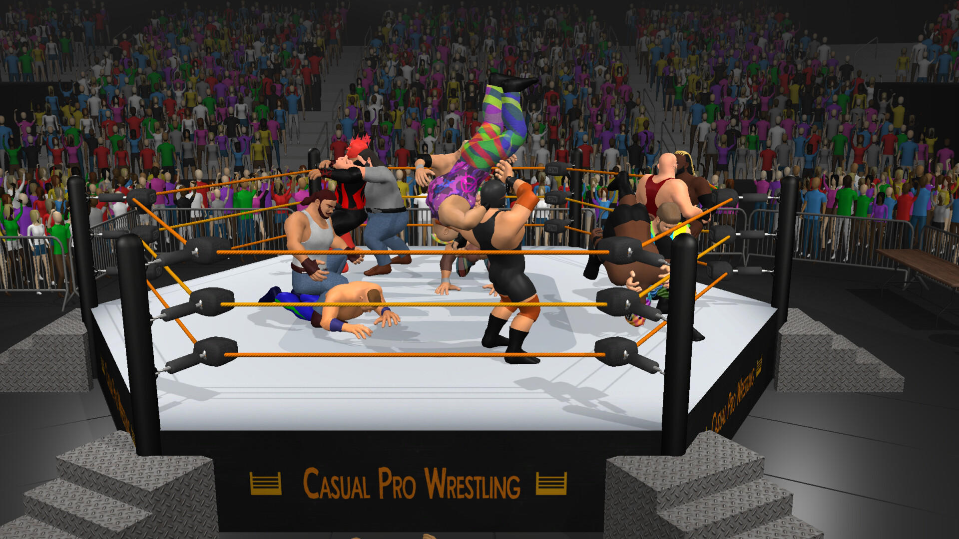 Casual Pro Wrestling screenshot game