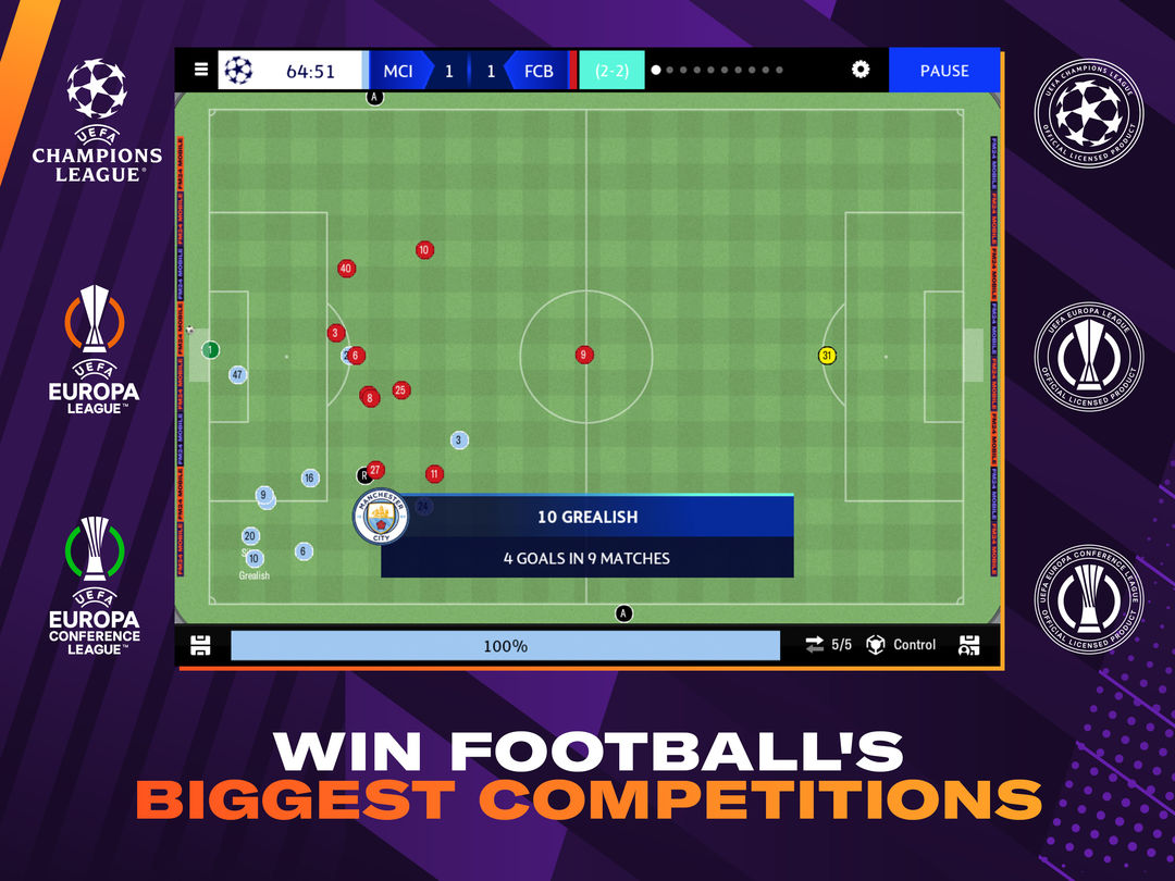 Football Manager 2024 Mobile ภาพหน้าจอเกม