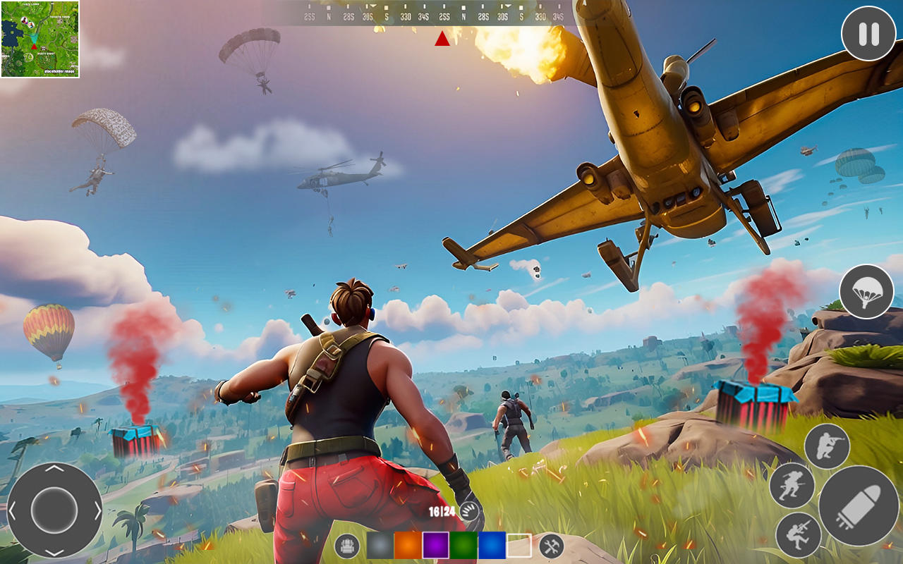 Squad Fight Night Epic Battle Game Screenshot