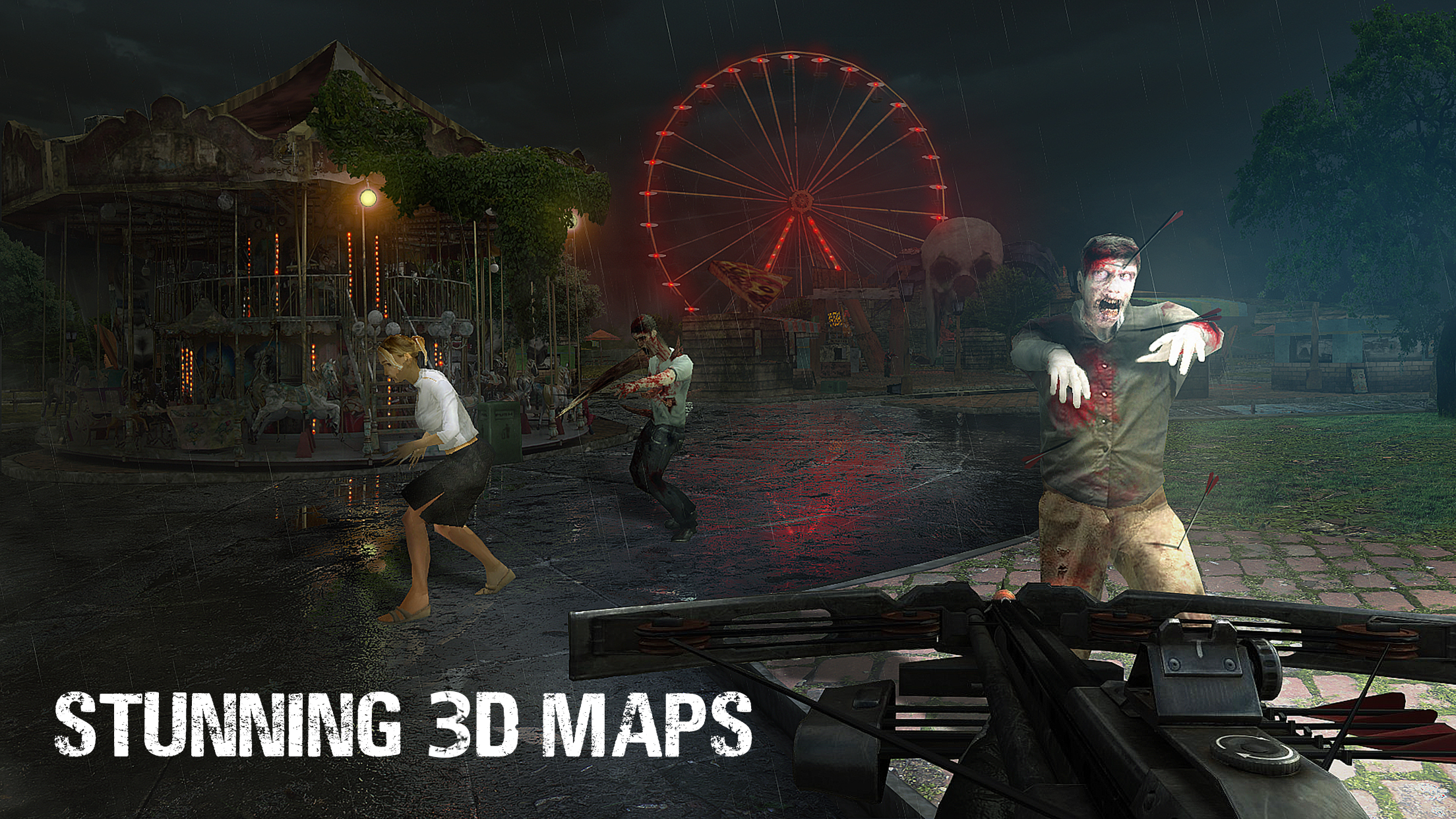 Zombie Hunter: Survive the Undead Horde Apocalypse 게임 스크린샷