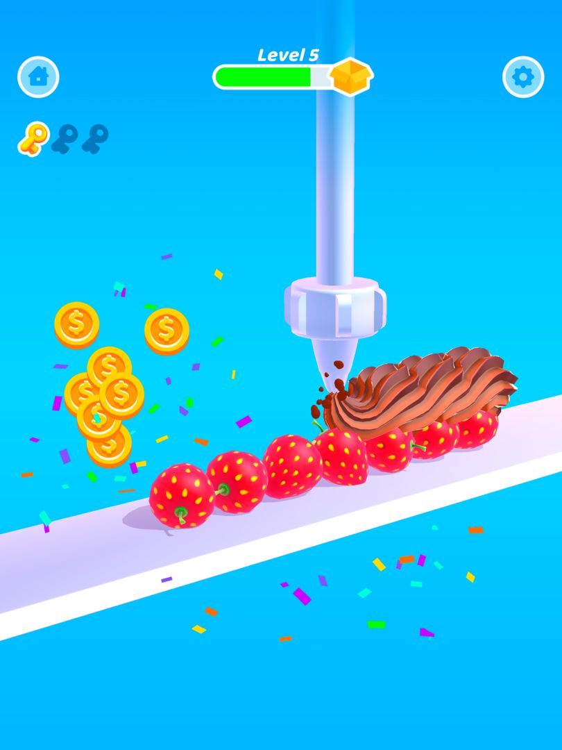 Screenshot of Perfect Cream: Cake Games