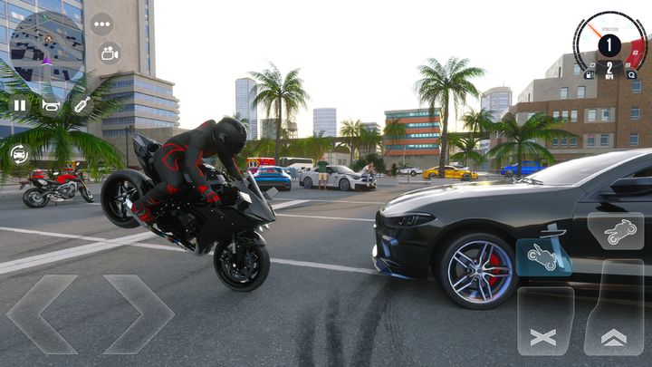 Captura de Tela do Jogo Street Racing EVO : Car & Moto