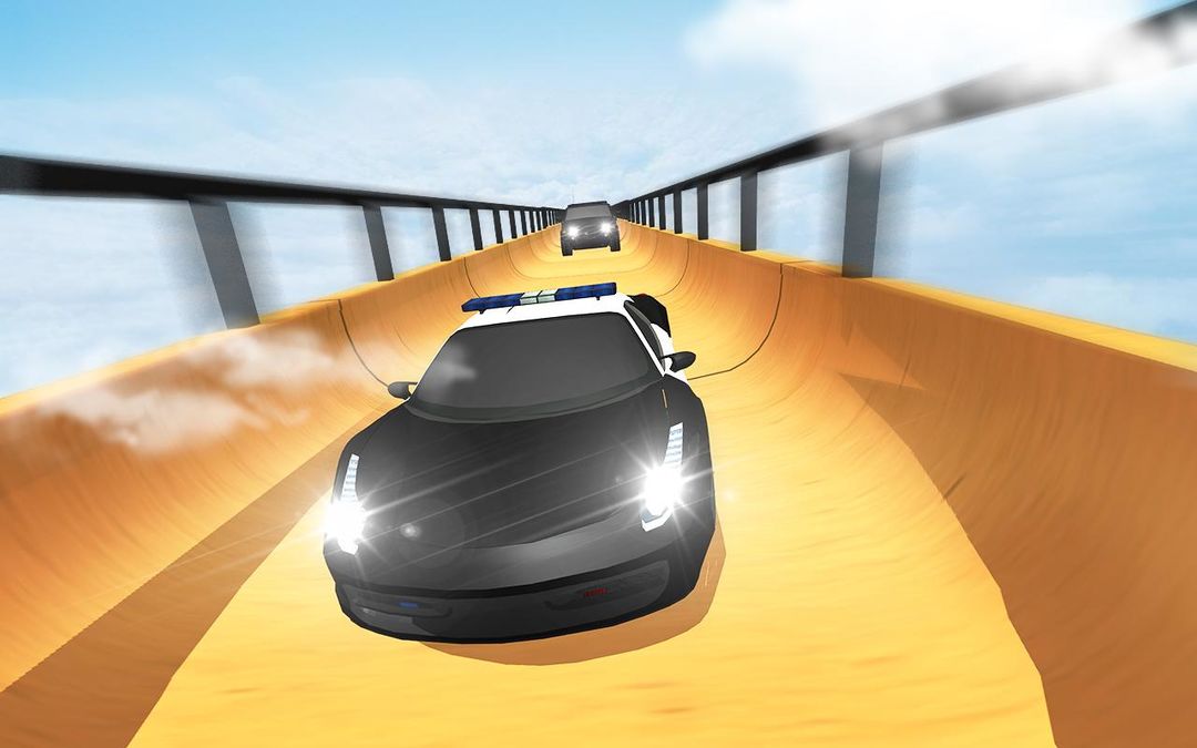 US Police Mega Ramp Car Stunts Racing: Cop Driving screenshot game