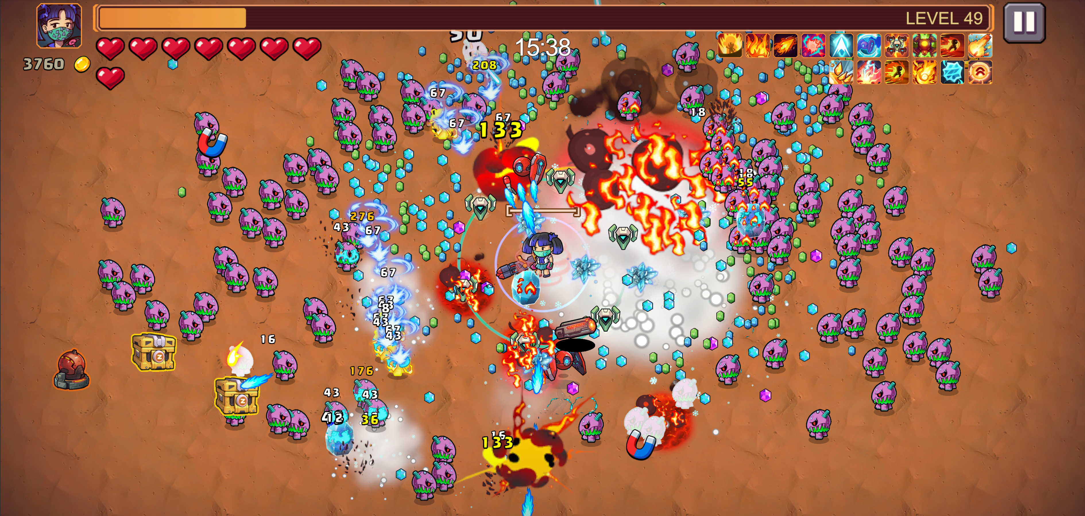 Mars Survivors screenshot game