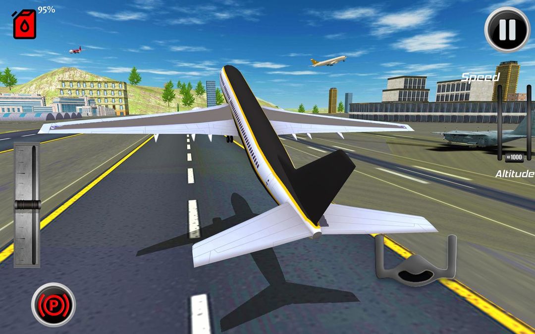 Airplane Fly Simulator 게임 스크린 샷