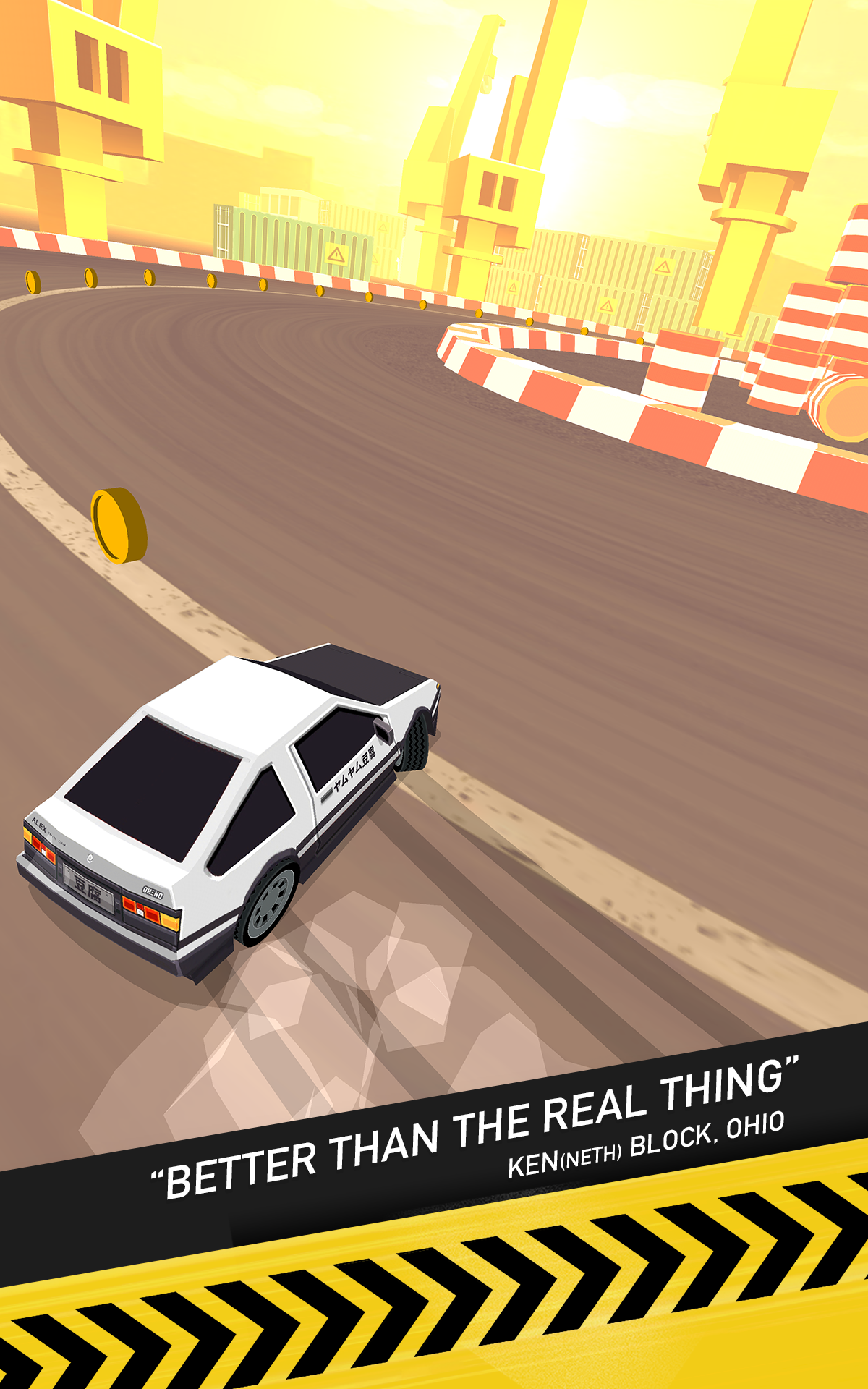 Thumb Drift Fast Furious Cars Game Screenshot