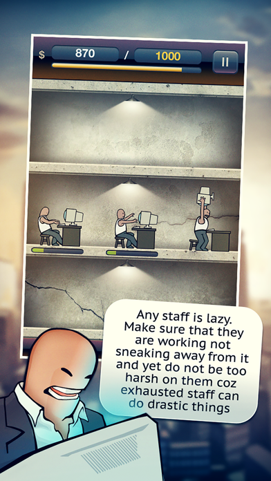 The Startup: Be The Boss And Make Them Work! Game Screenshot