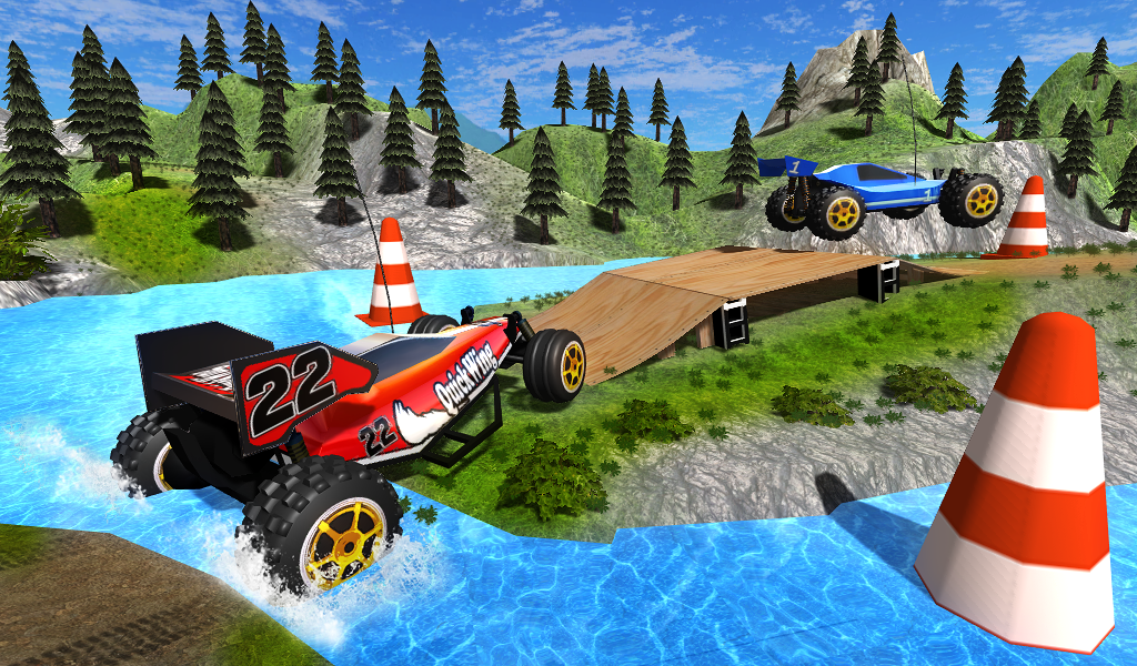 Toy Truck Rally Driver Game Screenshot