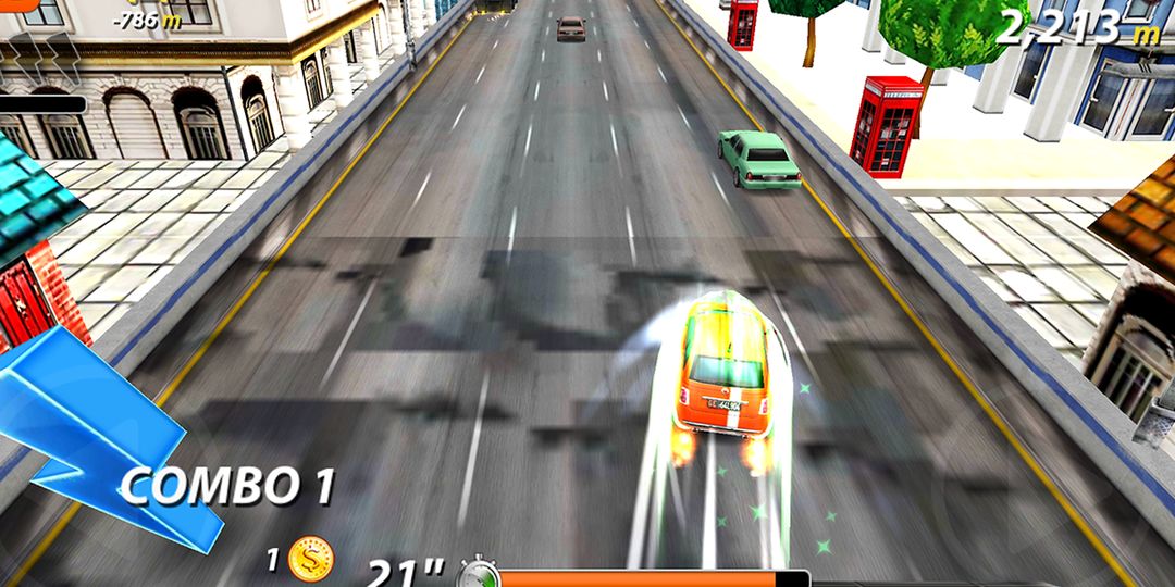 Screenshot of Risky Crash Traffic