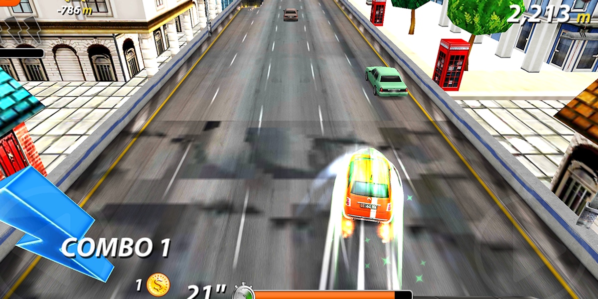 Risky Crash Traffic Game Screenshot