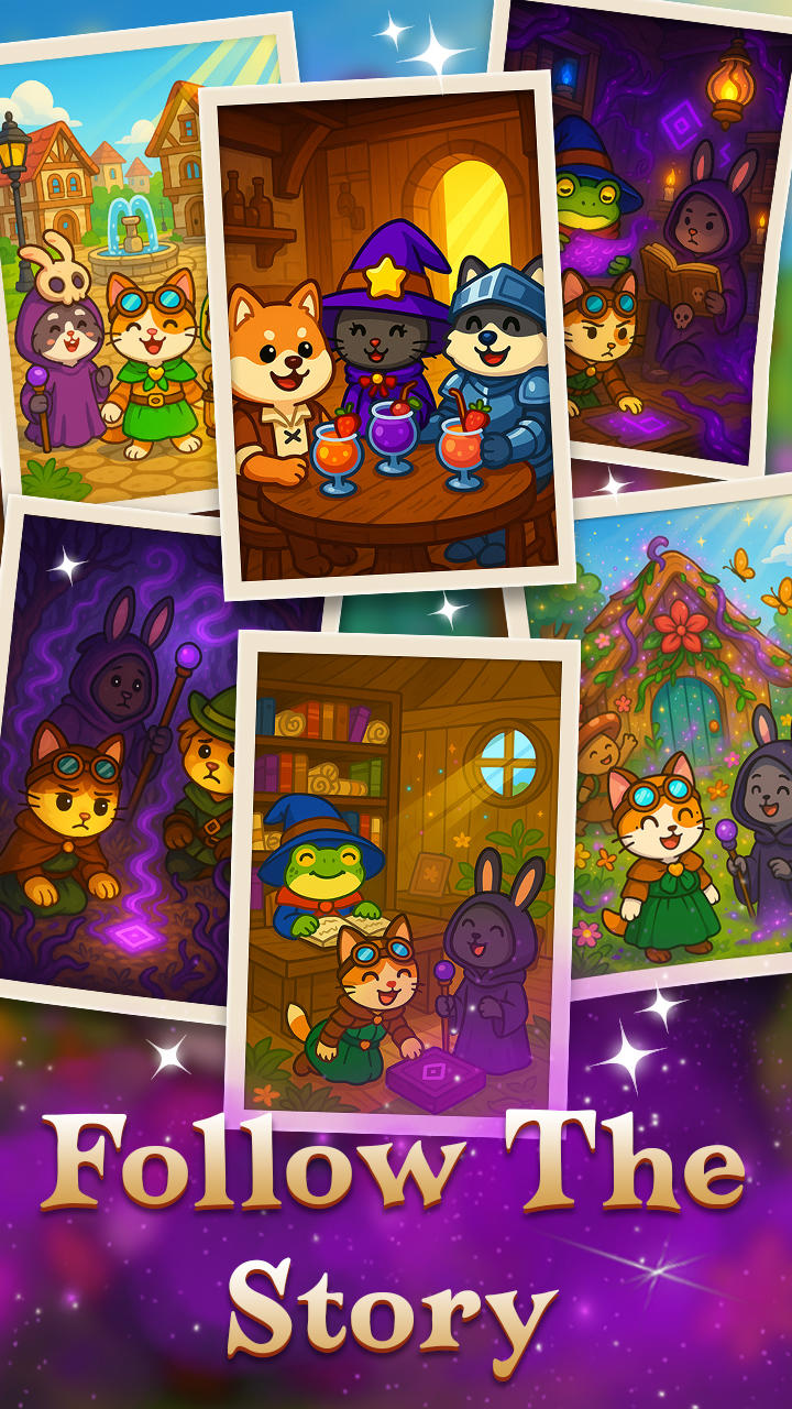 Magic Shop Merge 게임 스크린샷