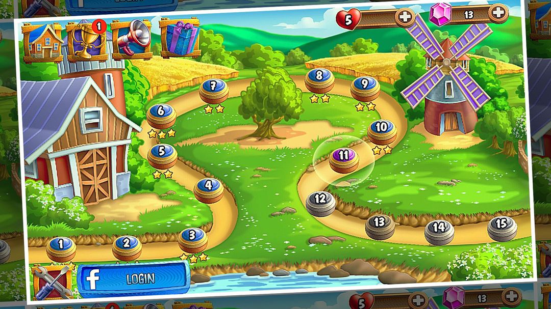 Farm Frenzy: Happy Village near Big Town screenshot game