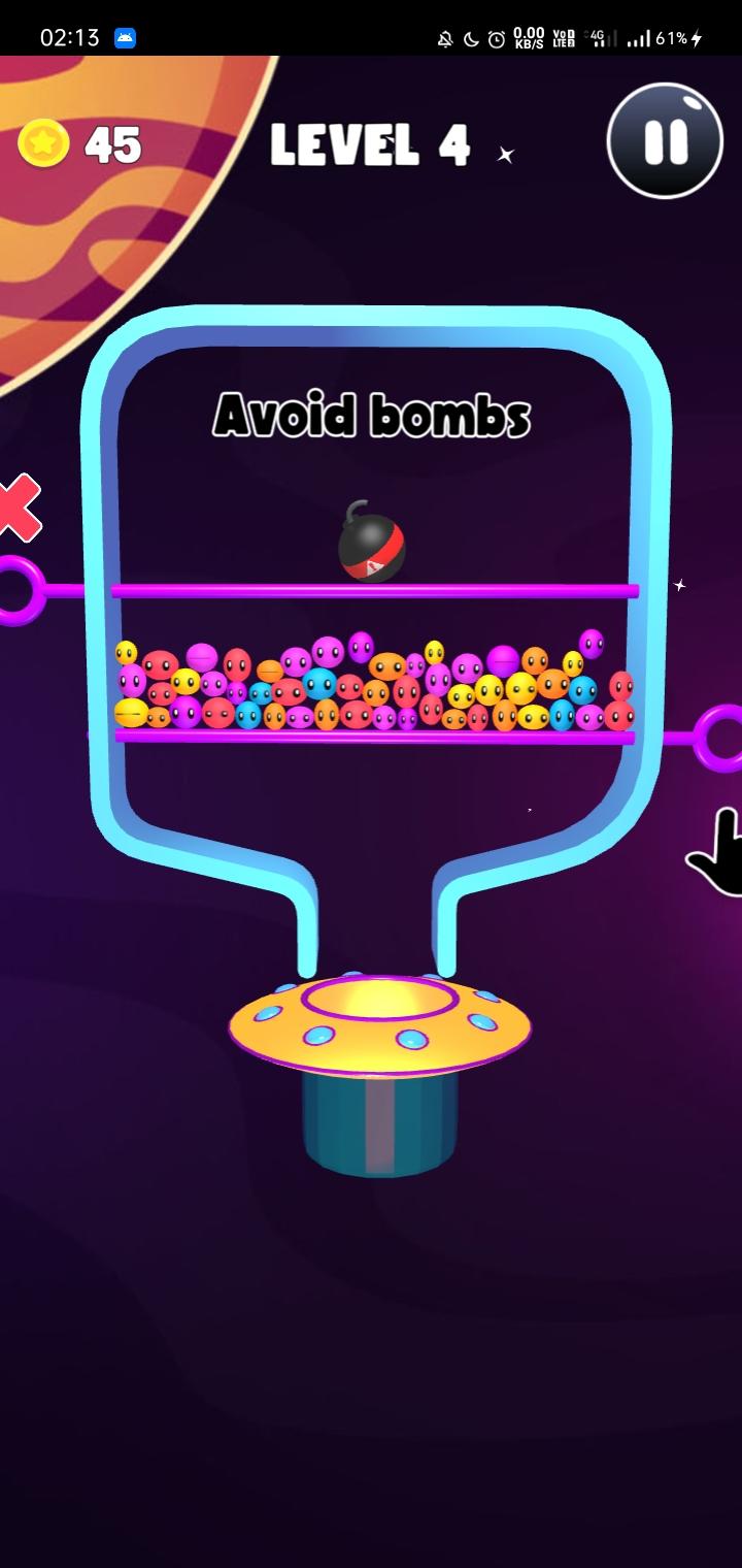 Pin The UFO - IQ Game android iOS-TapTap