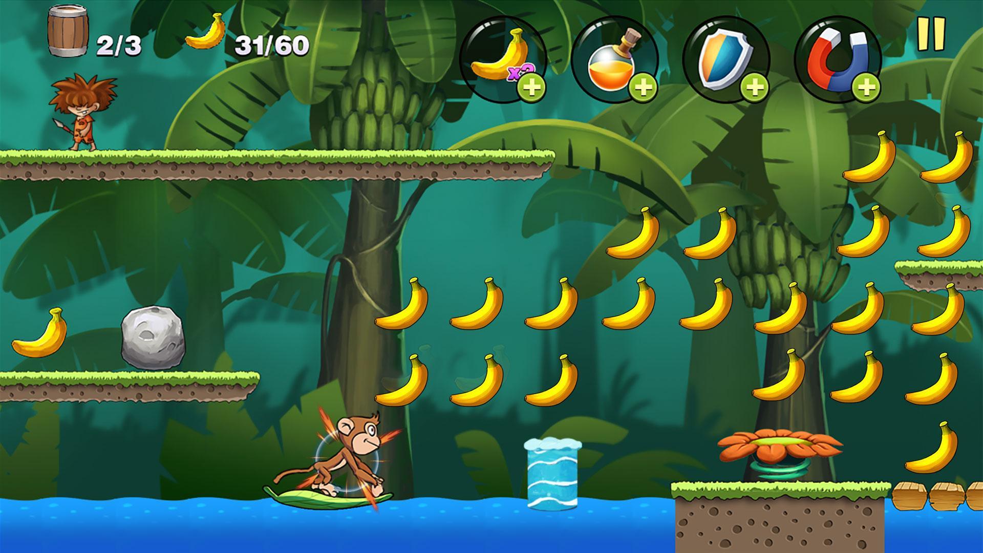 Banana World - Banana Jungle 게임 스크린 샷