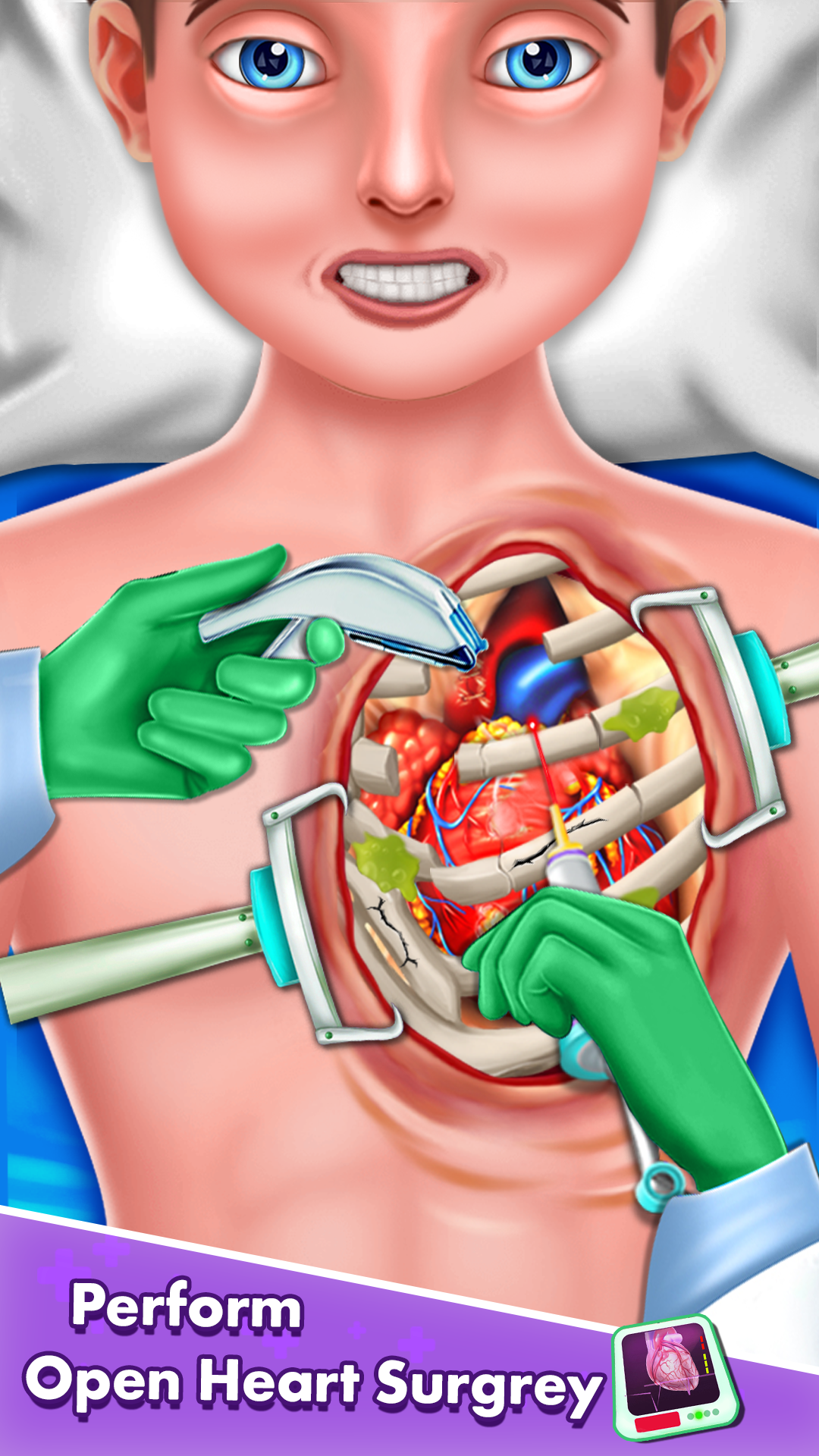 Jogo do Doutor Simulador de Cirurgião versão móvel andróide iOS