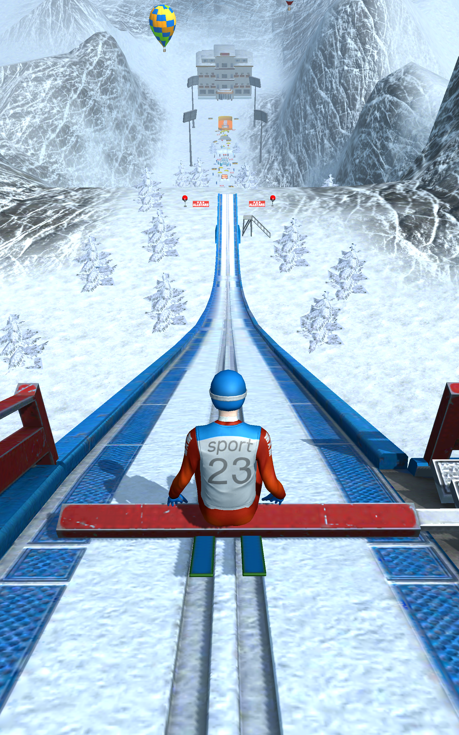 Ski Ramp Jumping 게임 스크린샷