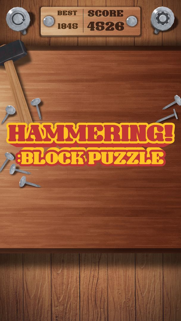 Hammering : Block Puzzle ภาพหน้าจอเกม