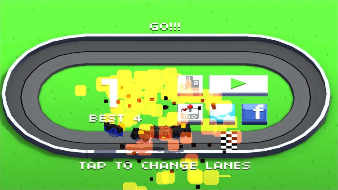 Screenshot of Wrong Way Racing