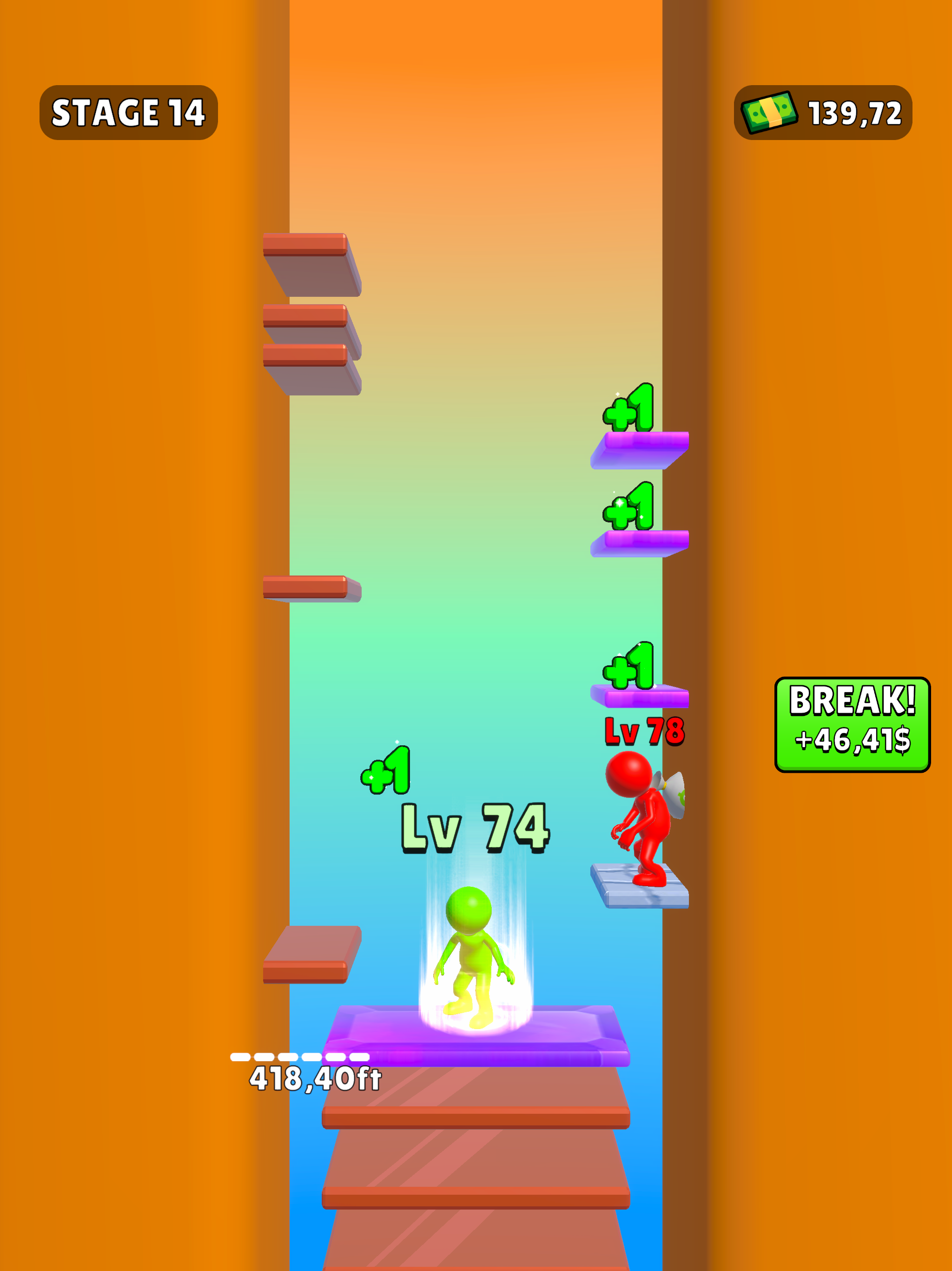 Jump and Break Game Screenshot