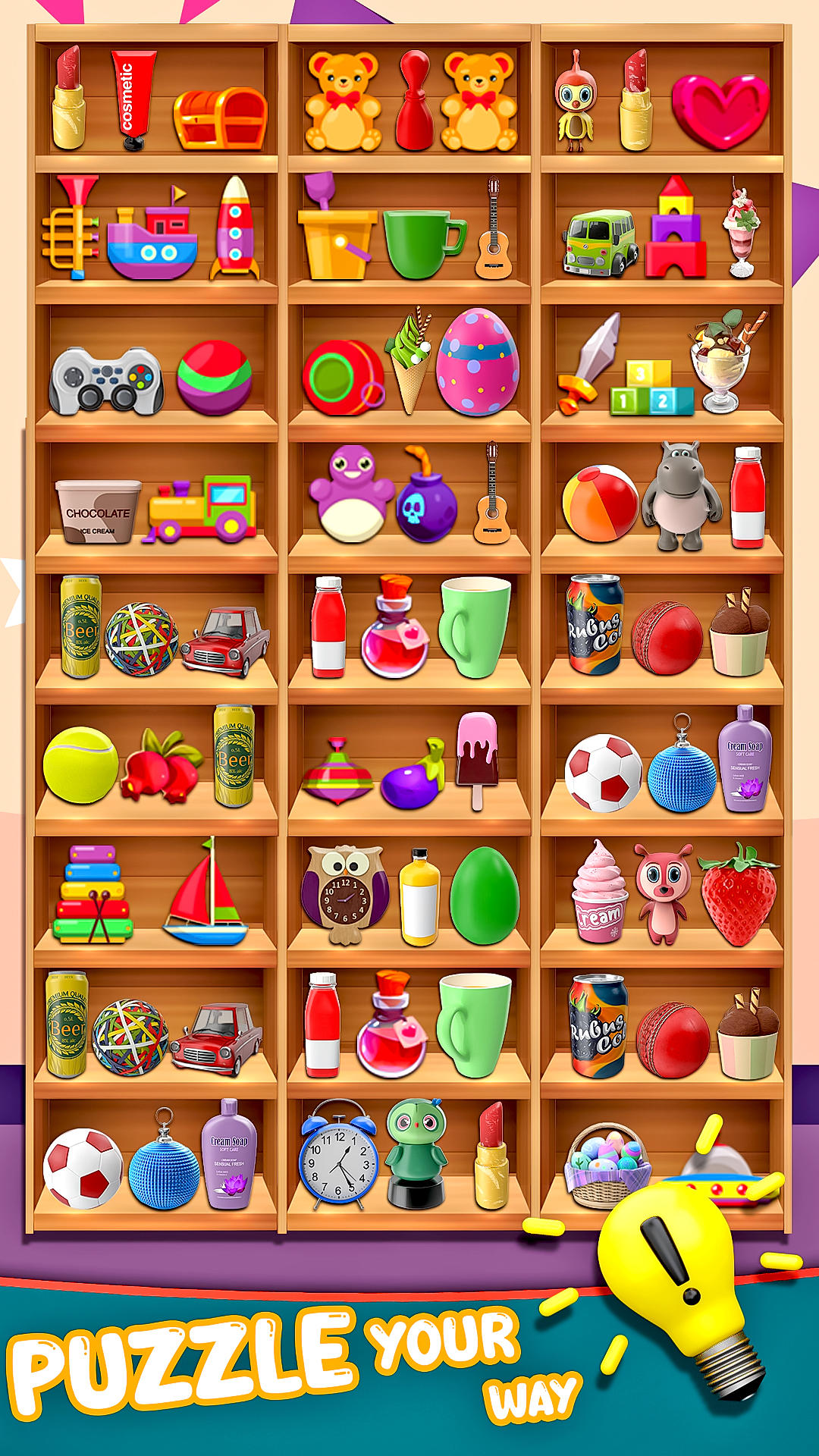 Скриншот игры Goods Match Triple Sort Games