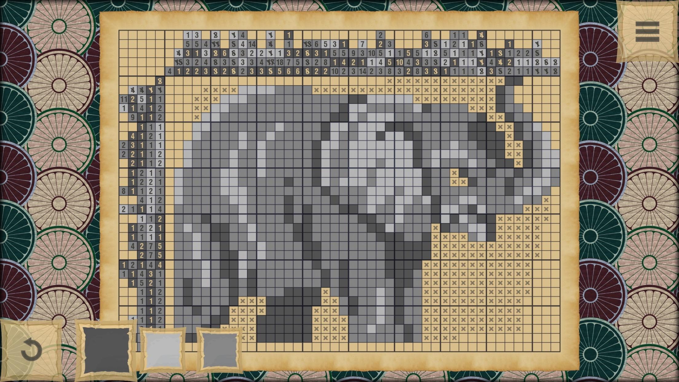 Color Nonogram CrossMe Game Screenshot