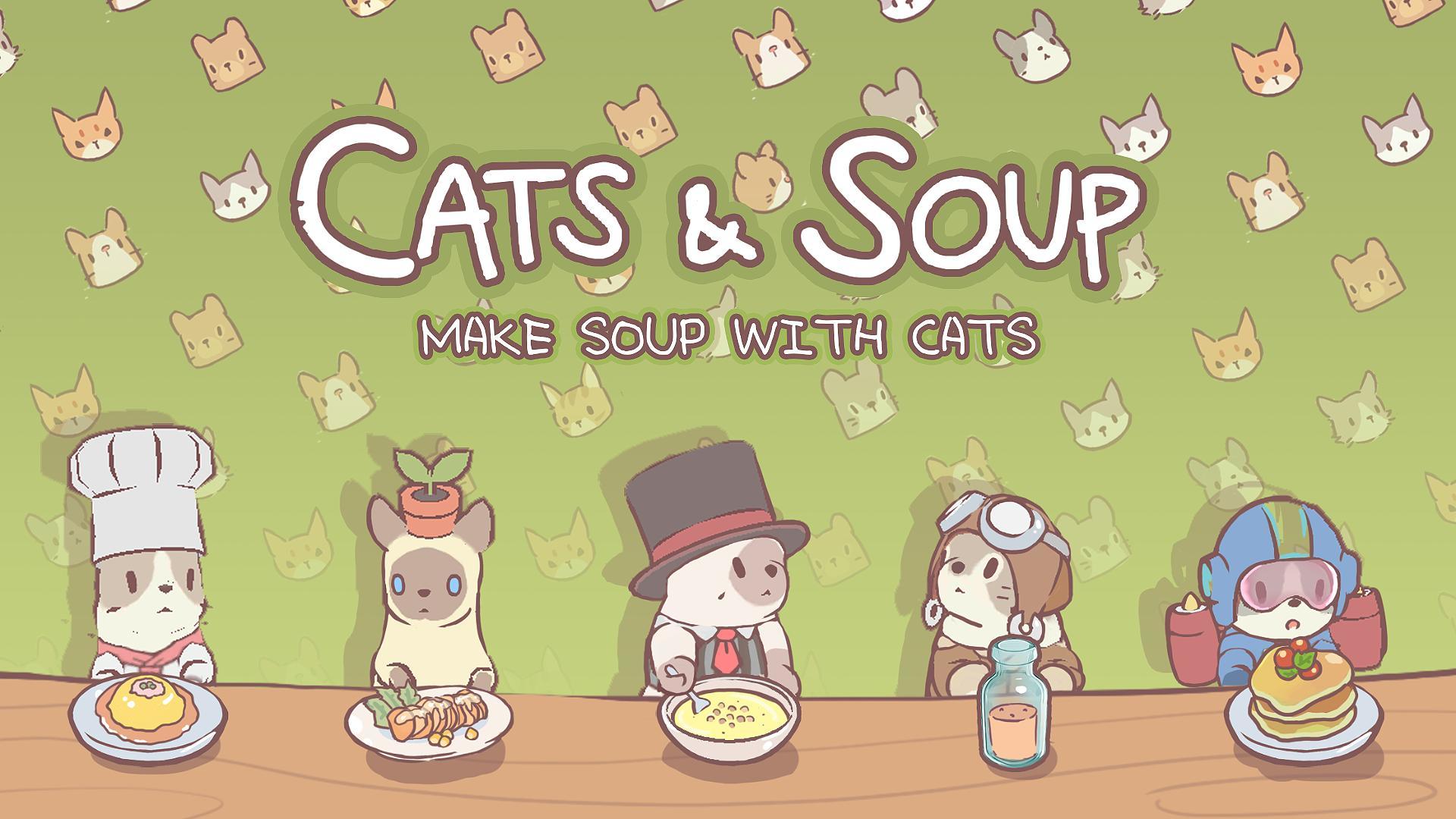 Banner of Cats & Soup - Cute Cat Game 