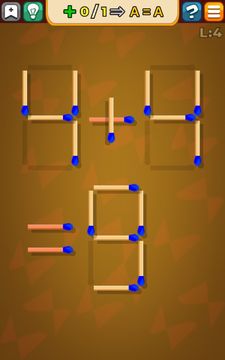 Matches Puzzle Game Game Screenshot
