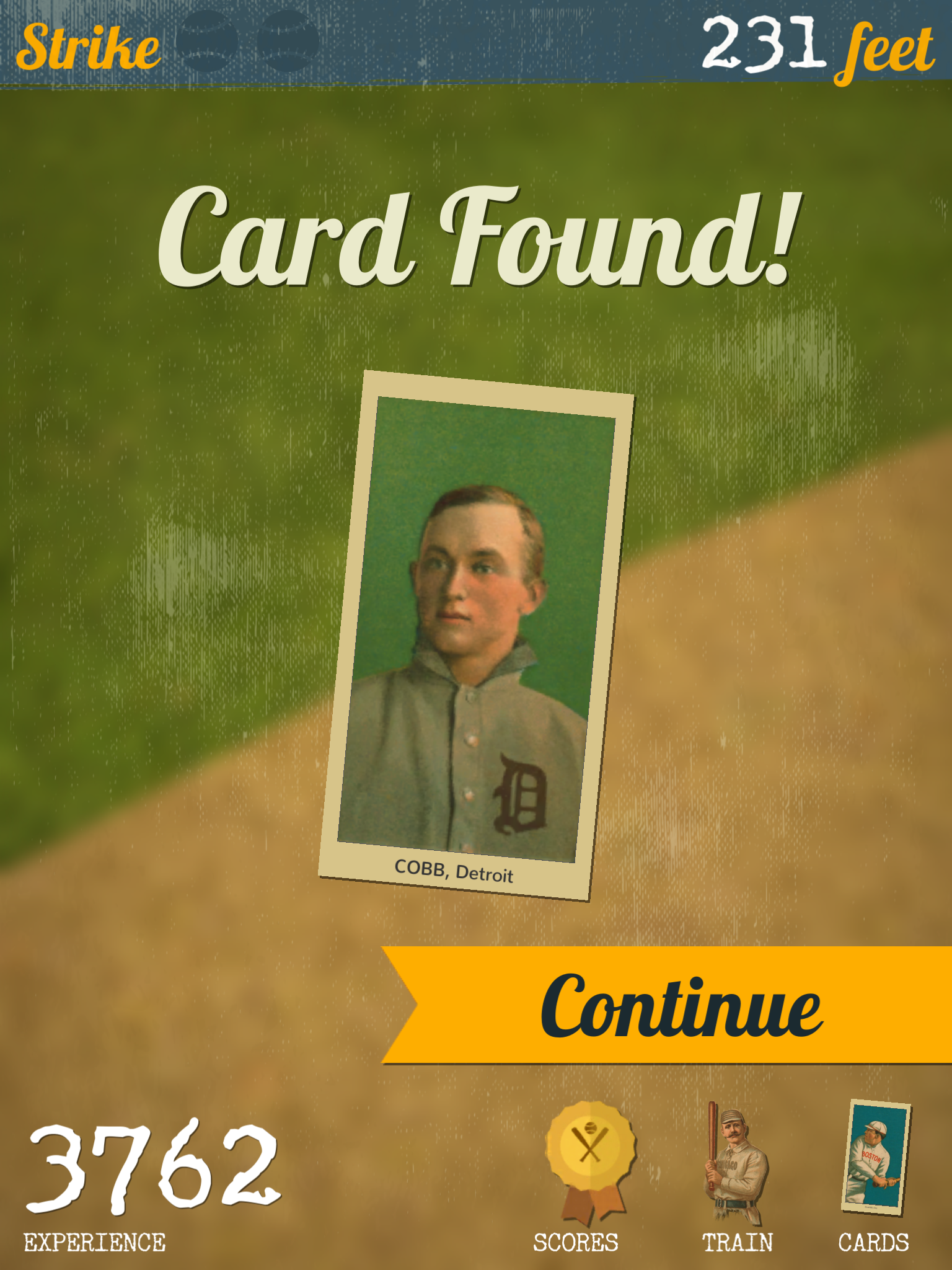 Baseball Smash Field of Dreams Game Screenshot