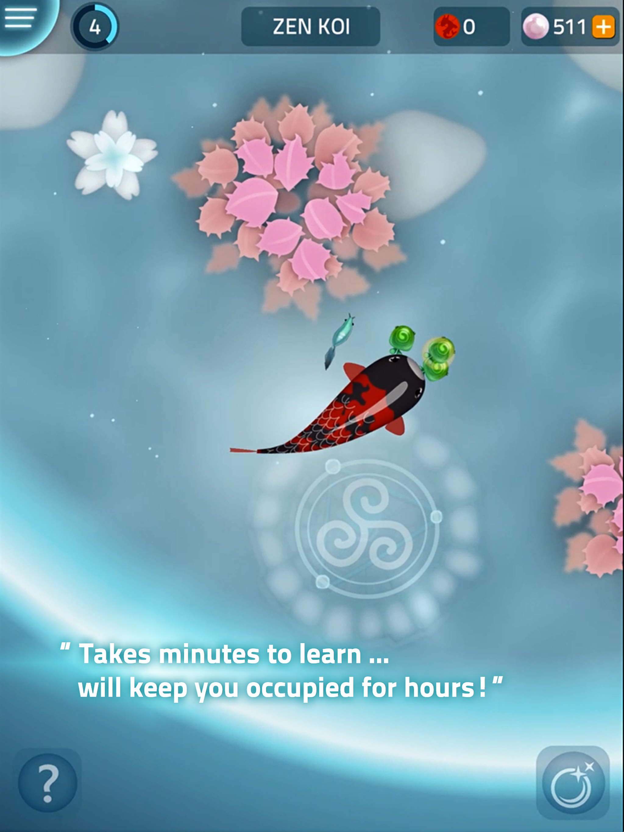 Screenshot of Zen Koi Classic