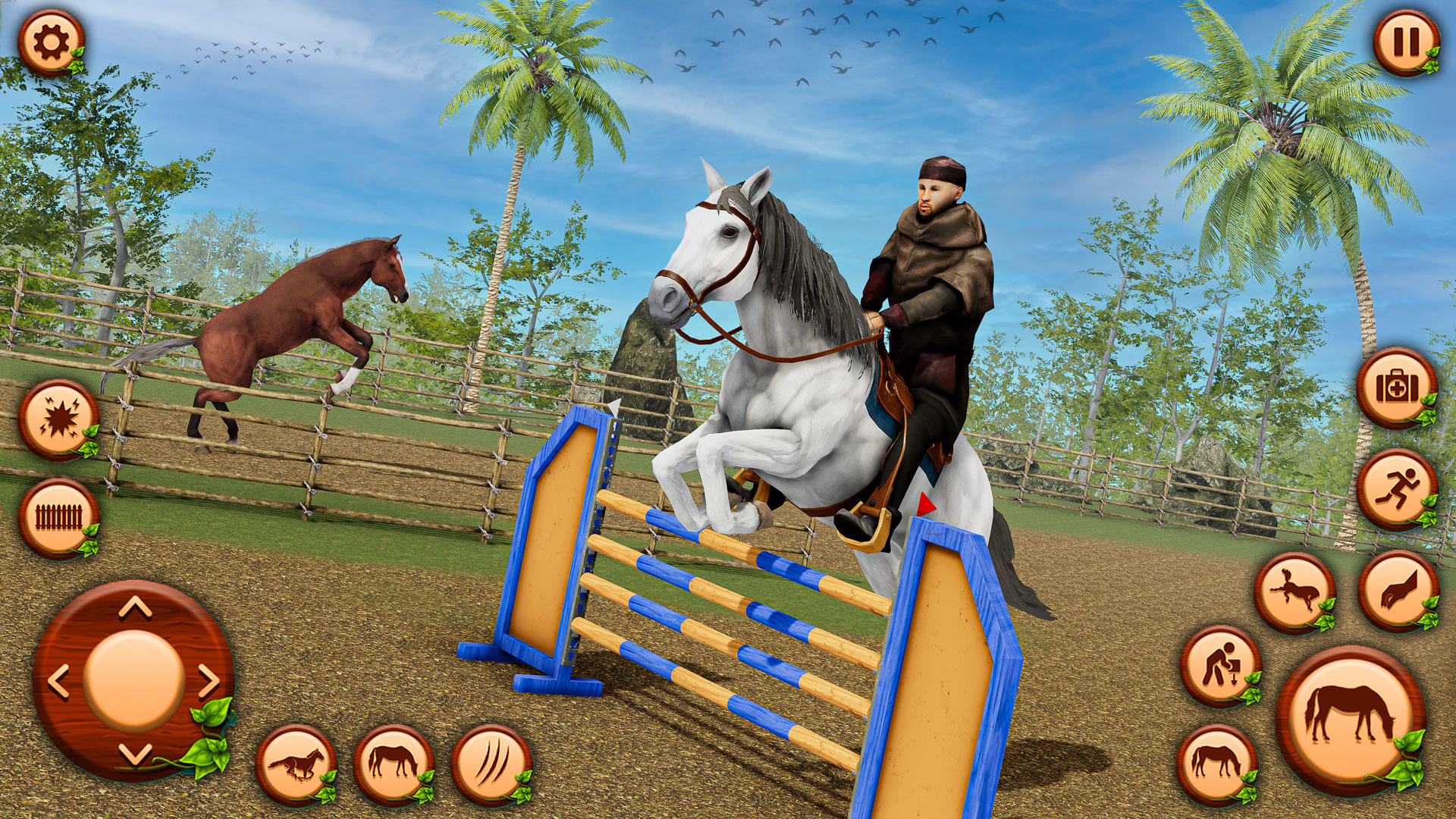 Horse Show Jump Simulator 3D - Jogo Gratuito Online