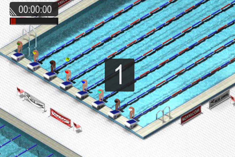 Swimming Race 2016 ภาพหน้าจอเกม