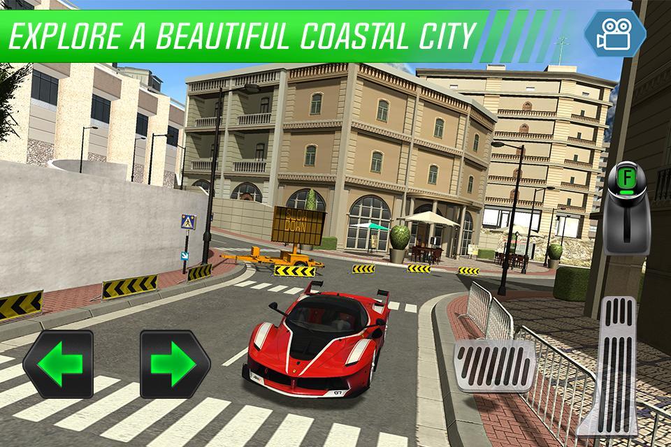 Sports Car Test Driver: Monaco ゲームのスクリーンショット