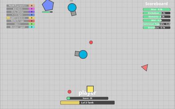 Diep io - Tanks io Online ゲームのスクリーンショット