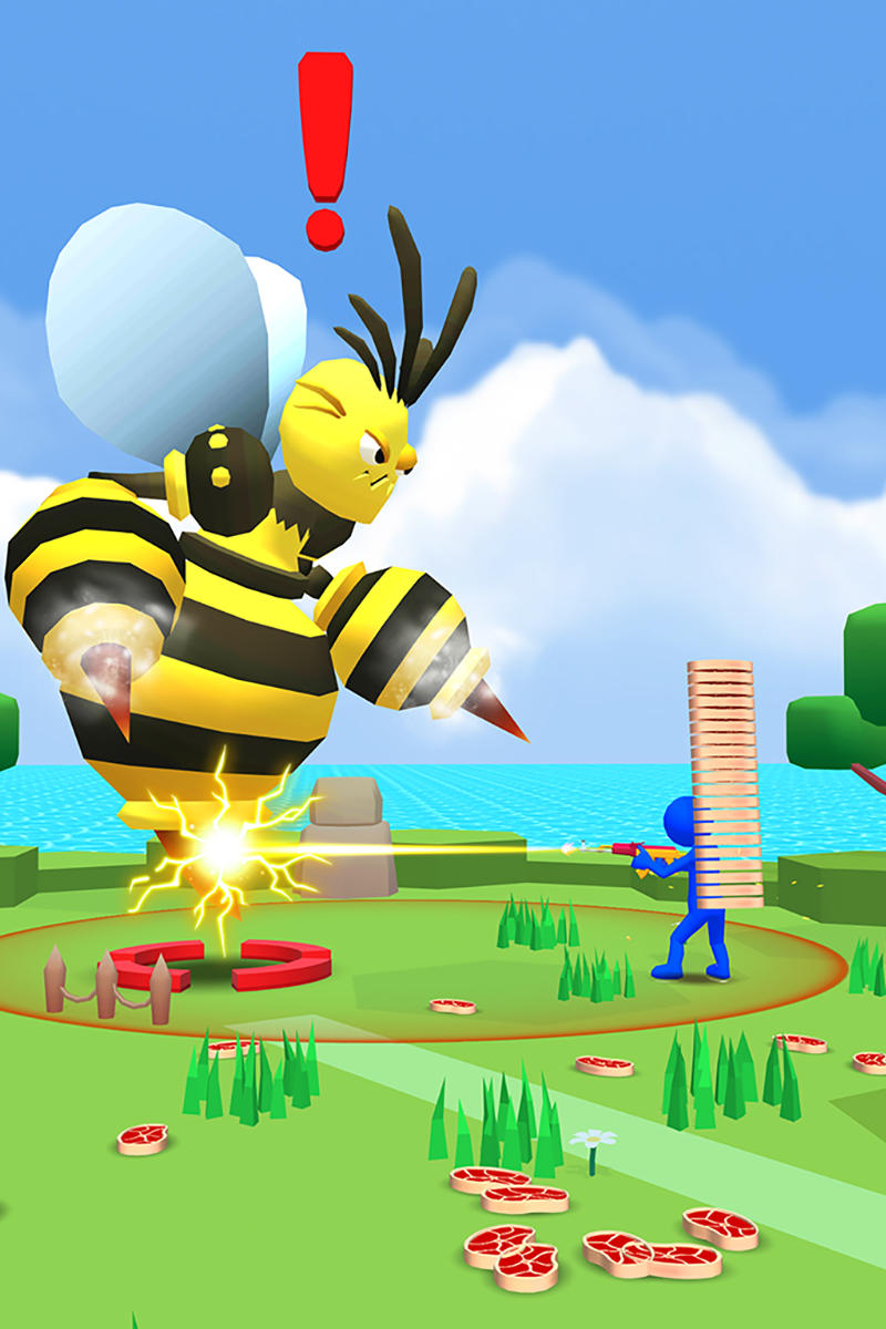 Idle Shooter: Camping Land Game Screenshot