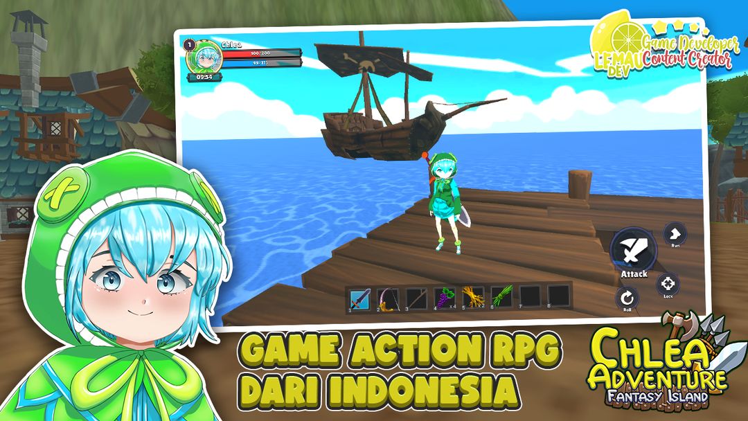 Chlea Adventure Fantasy Island screenshot game